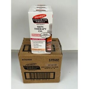Palmers Cocoa Butter Skin Therapy Oil Face with Vitamin E Case of 6 1 fl oz each